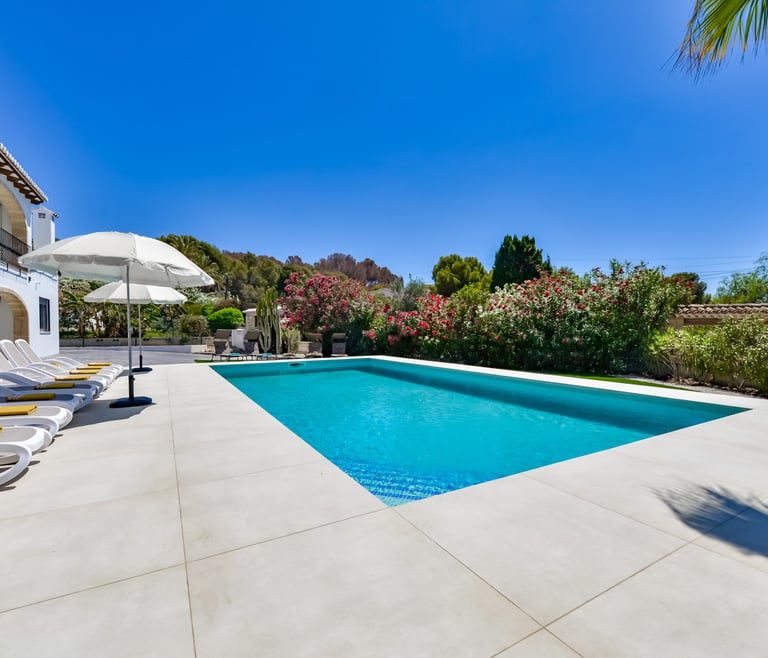 Alquiler de villa en Benissa, MARIO en Benissa - Piscina