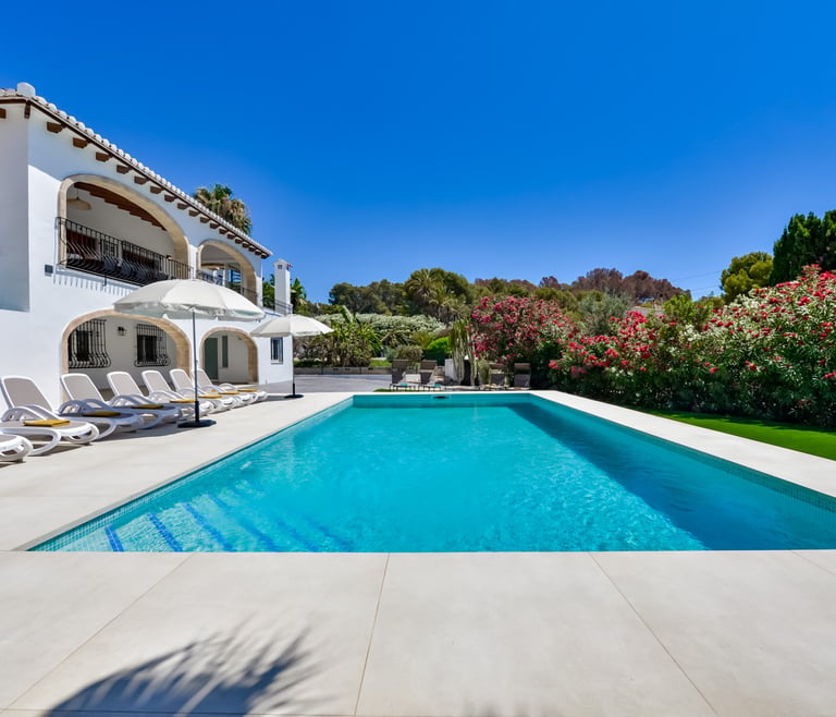 Alquiler de villa en Benissa, MARIO en Benissa - Piscina