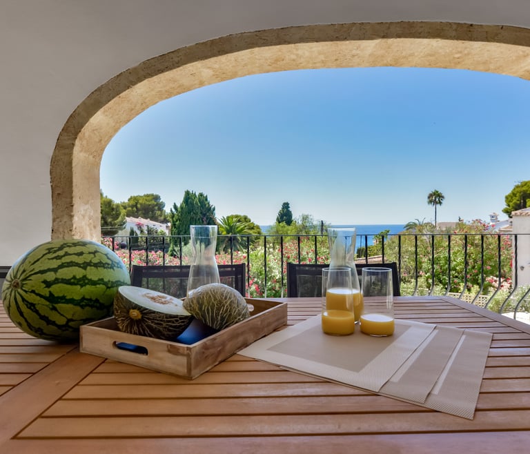 Alquiler de villa en Benissa, MARIO en Benissa - Terraza