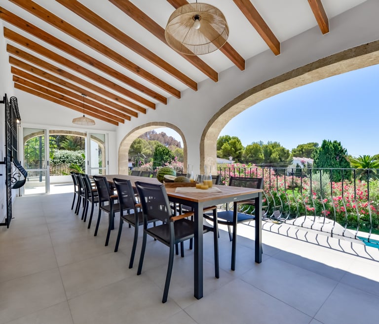 Alquiler de villa en Benissa, MARIO en Benissa - Terraza