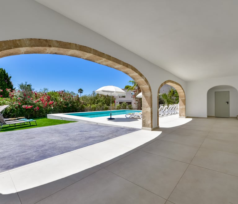 Alquiler de villa en Benissa, MARIO en Benissa - Terraza