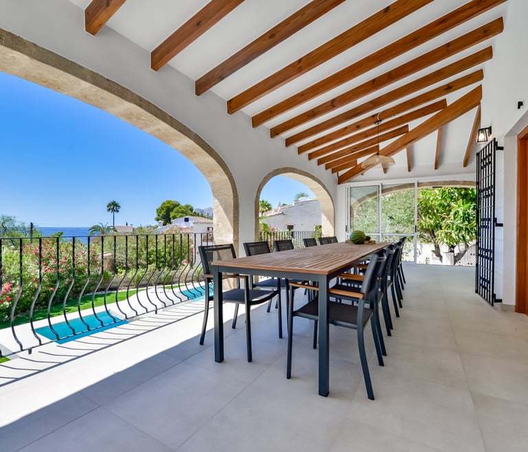 Alquiler de villa en Benissa, MARIO en Benissa - Terraza