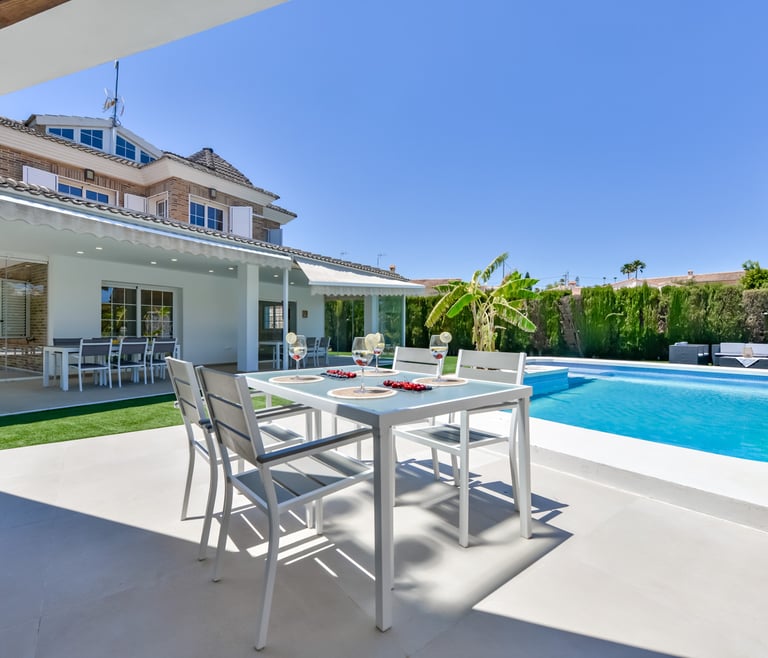 Ferienhaus in Calpe, SENIETA in Calpe / Calp - Terrasse