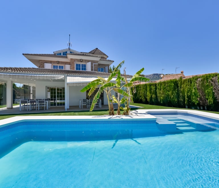 Ferienhaus in Calpe, SENIETA in Calpe / Calp - Schwimmbad