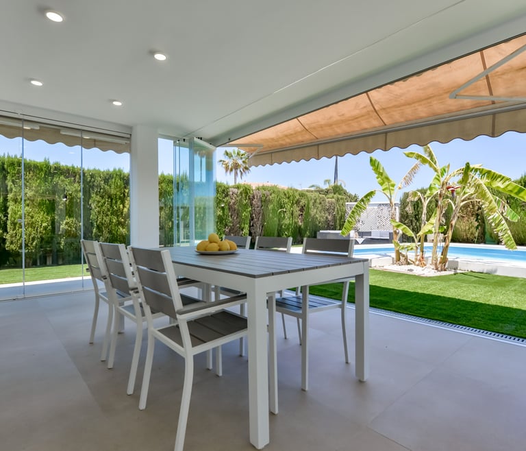 Ferienhaus in Calpe, SENIETA in Calpe / Calp - Terrasse
