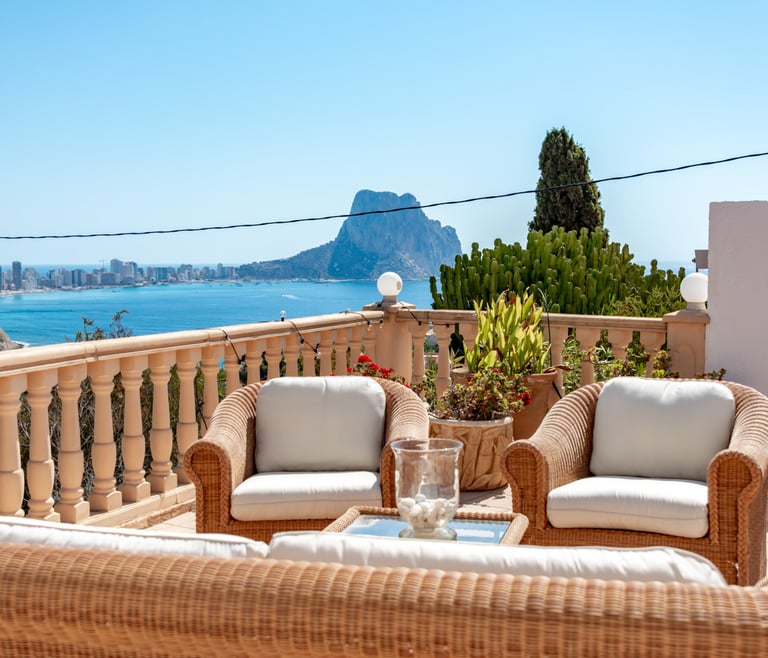 Alquiler de villa en Calpe, ENCANTO en Calpe - Vistas