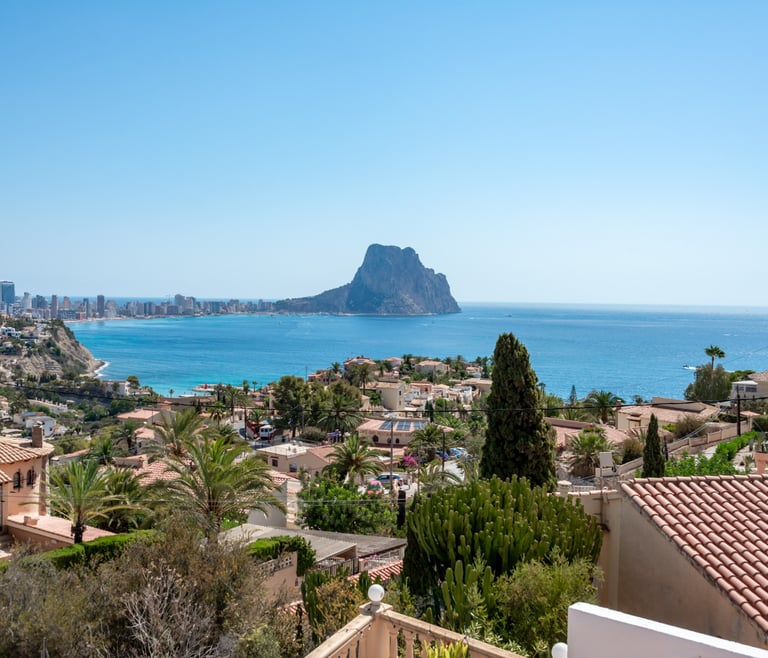 Alquiler de villa en Calpe, ENCANTO en Calpe - Vistas