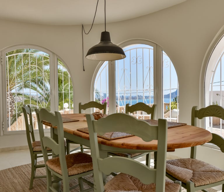 Alquiler de villa en Calpe, ENCANTO en Calpe - Salón