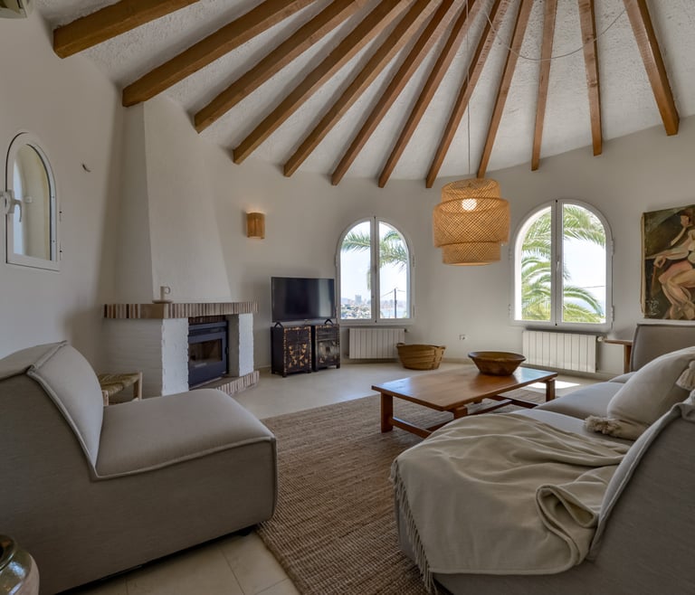 Alquiler de villa en Calpe, ENCANTO en Calpe - Salón