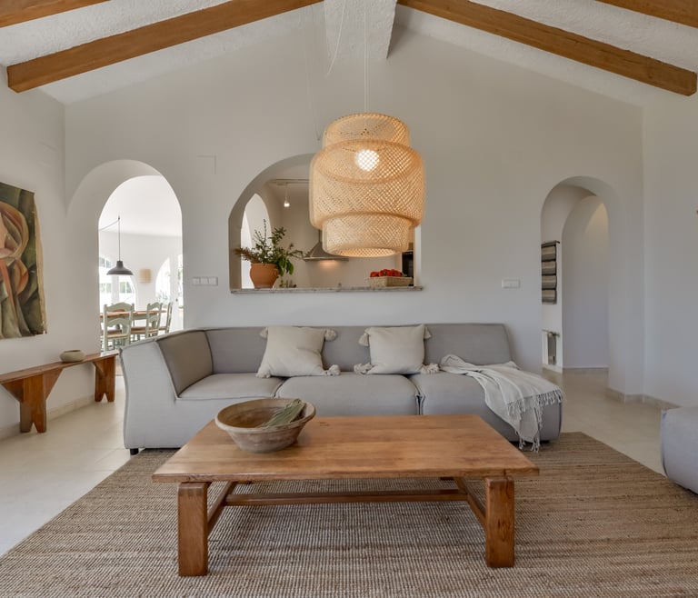 Alquiler de villa en Calpe, ENCANTO en Calpe - Salón