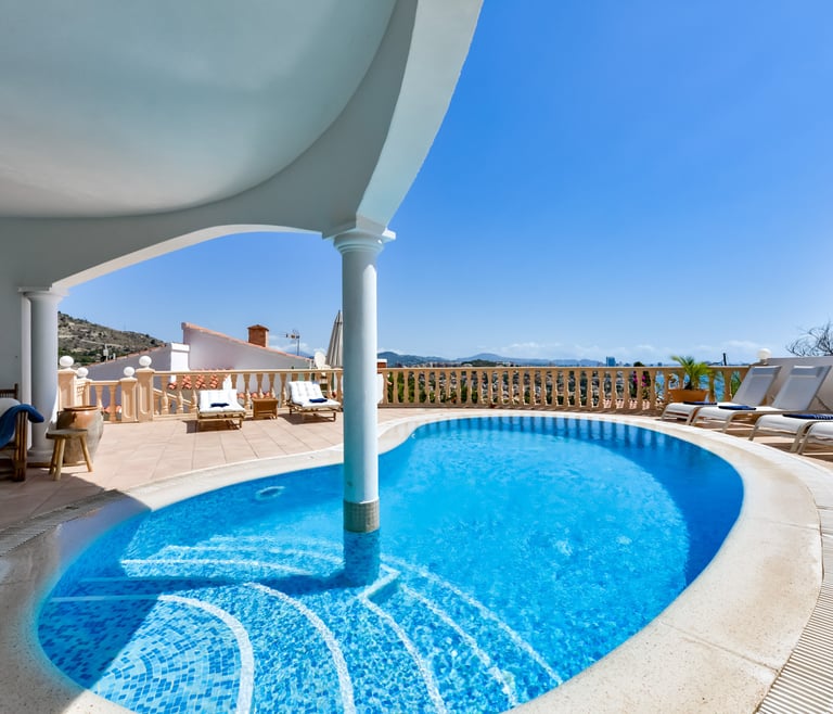 Alquiler de villa en Calpe, ENCANTO en Calpe - Piscina