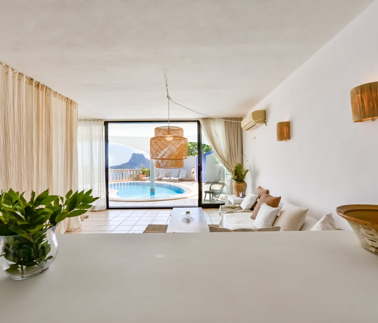 Alquiler de villa en Calpe, ENCANTO en Calpe - Salón