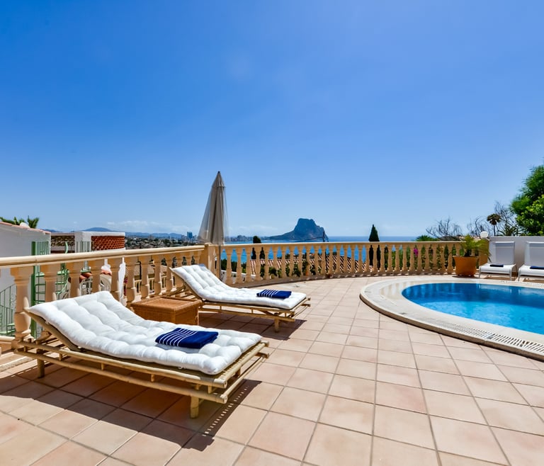 Alquiler de villa en Calpe, ENCANTO en Calpe - Piscina
