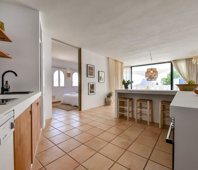 Alquiler de villa en Calpe, ENCANTO en Calpe - Cocina