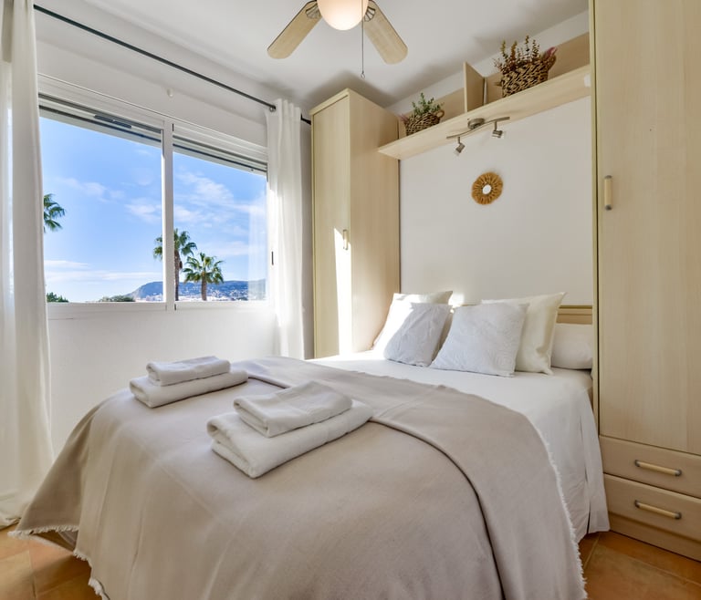 Apartment for rent in Calpe PUEBLO CASA NOVA in Calpe / Calp - Bedroom