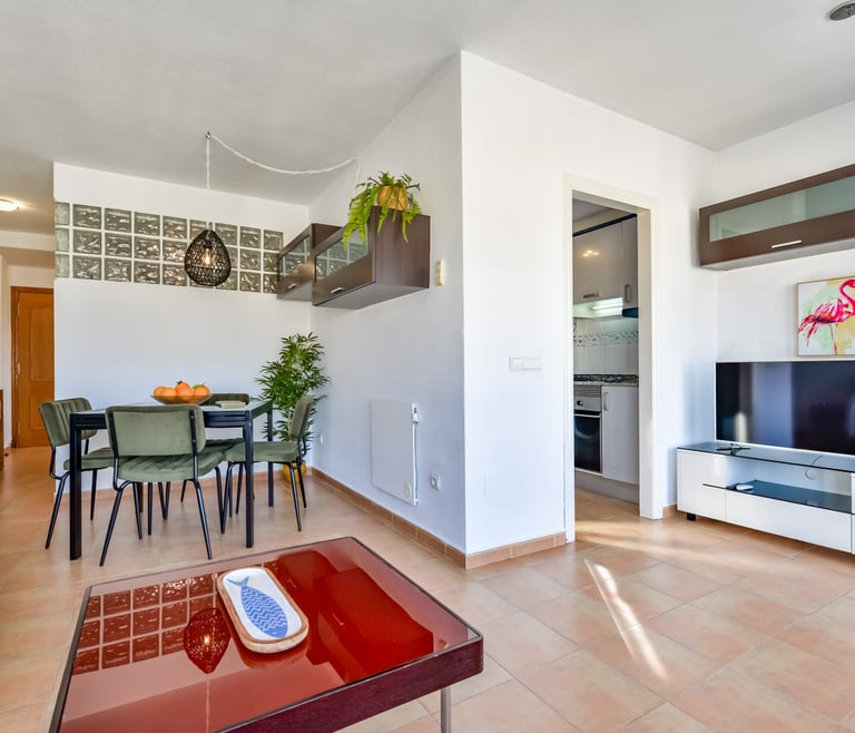 Apartment for rent in Calpe PUEBLO CASA NOVA in Calpe / Calp - Living room