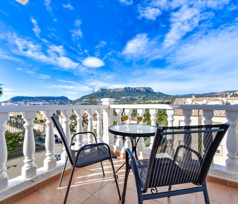 Apartment for rent in Calpe PUEBLO CASA NOVA in Calpe / Calp - Terrace