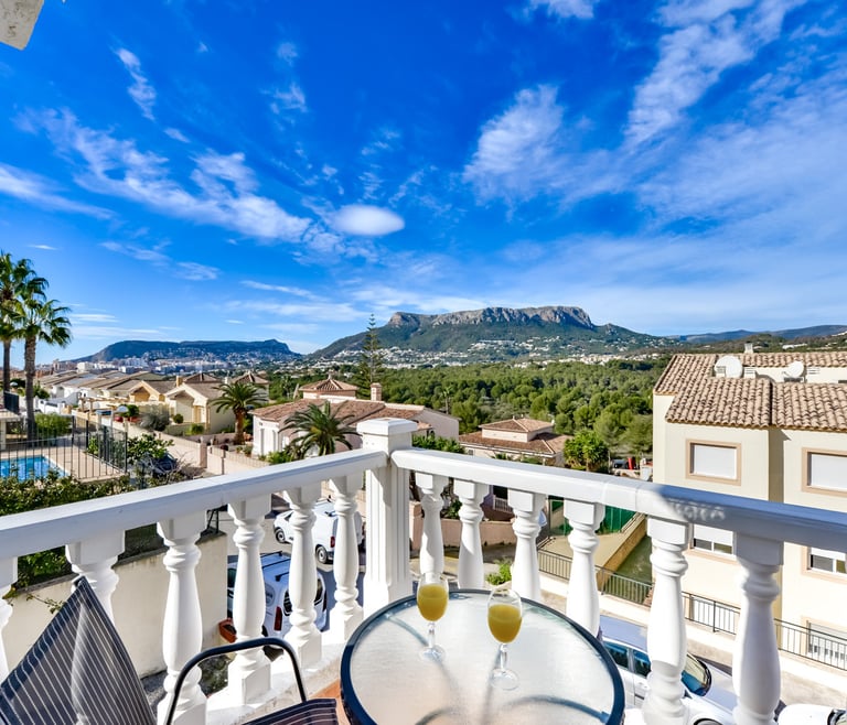 Apartment for rent in Calpe PUEBLO CASA NOVA in Calpe / Calp - Terrace