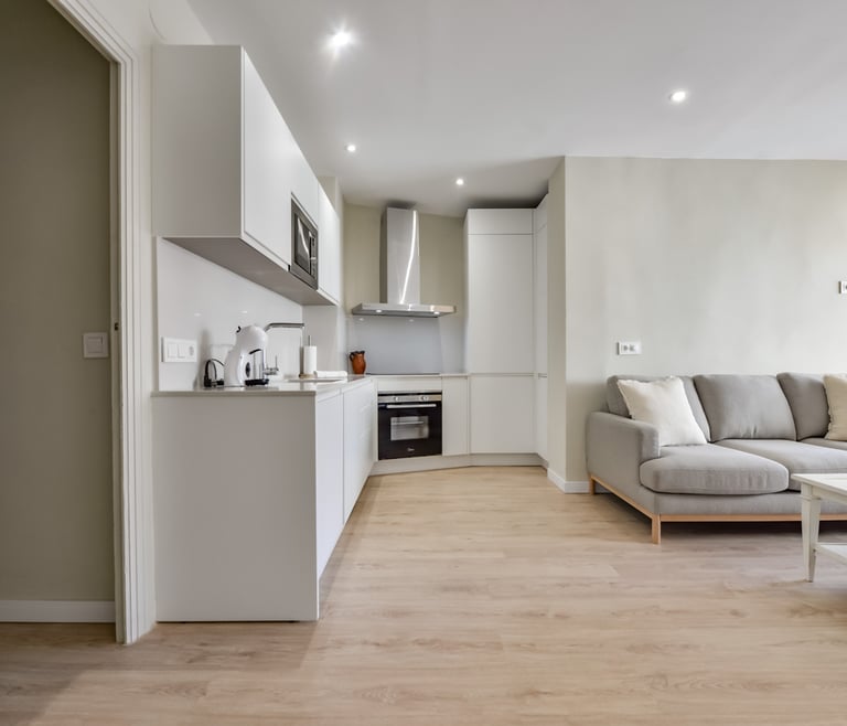 Alquiler de apartamento en Moraira, Castell en Moraira - Cocina