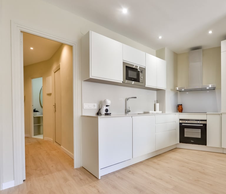 Alquiler de apartamento en Moraira, Castell en Moraira - Cocina