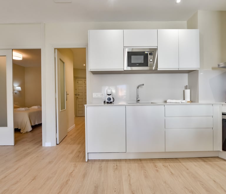 Alquiler de apartamento en Moraira, Castell en Moraira - Cocina