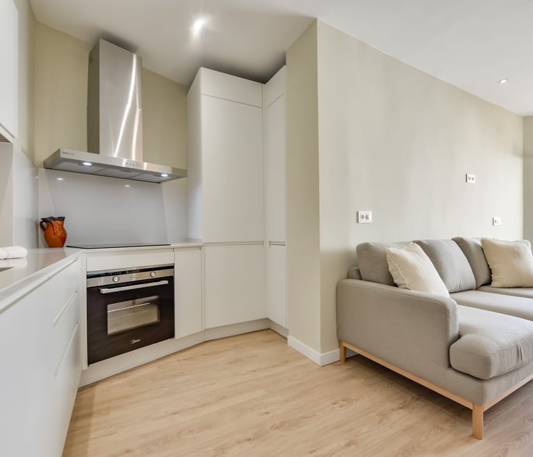 Alquiler de apartamento en Moraira, Castell en Moraira - Cocina