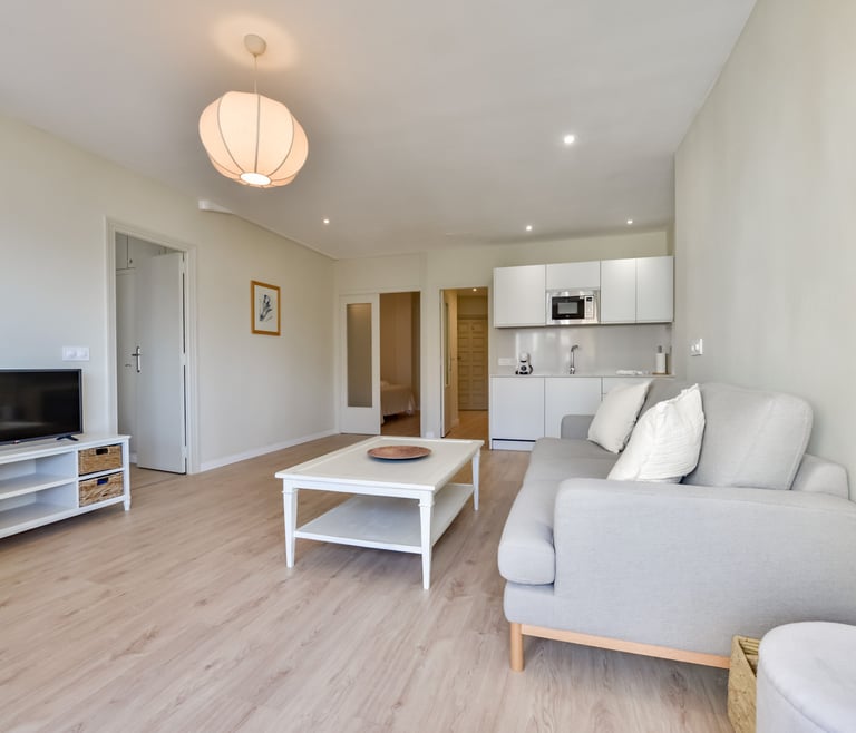 Alquiler de apartamento en Moraira, Castell en Moraira - Salón