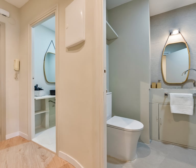 Alquiler de apartamento en Moraira, Castell en Moraira - Baño