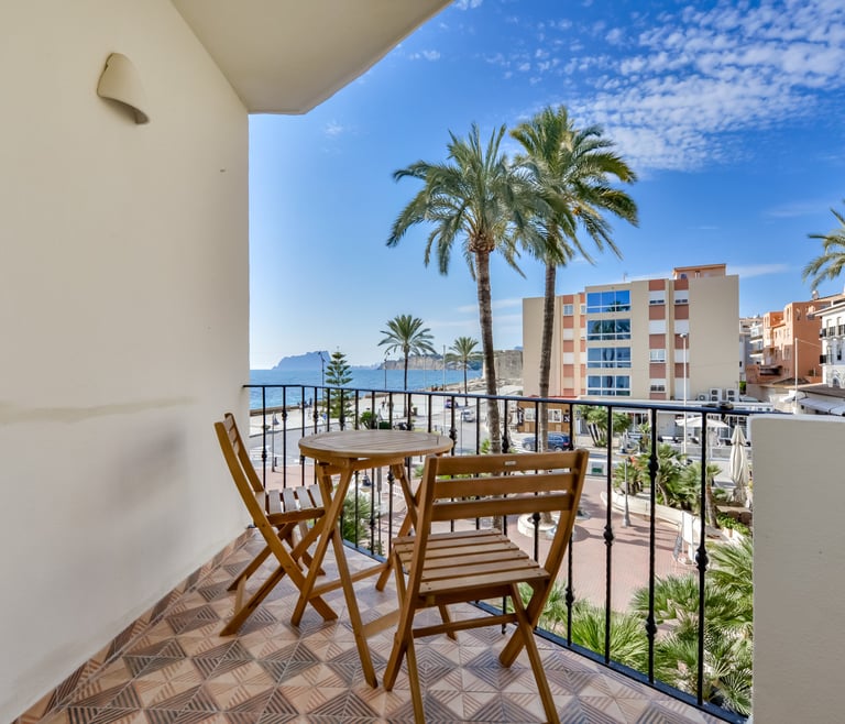 Alquiler de apartamento en Moraira, Castell en Moraira - Terraza