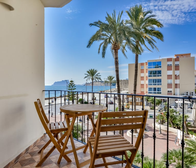 Alquiler de apartamento en Moraira, Castell en Moraira - Terraza