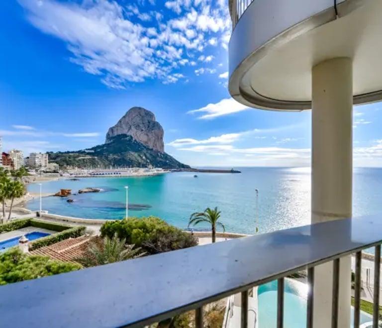 Ferienwohnung zur Miete direkt am Meer in Calpe, EVOLUTION in Calpe / Calp