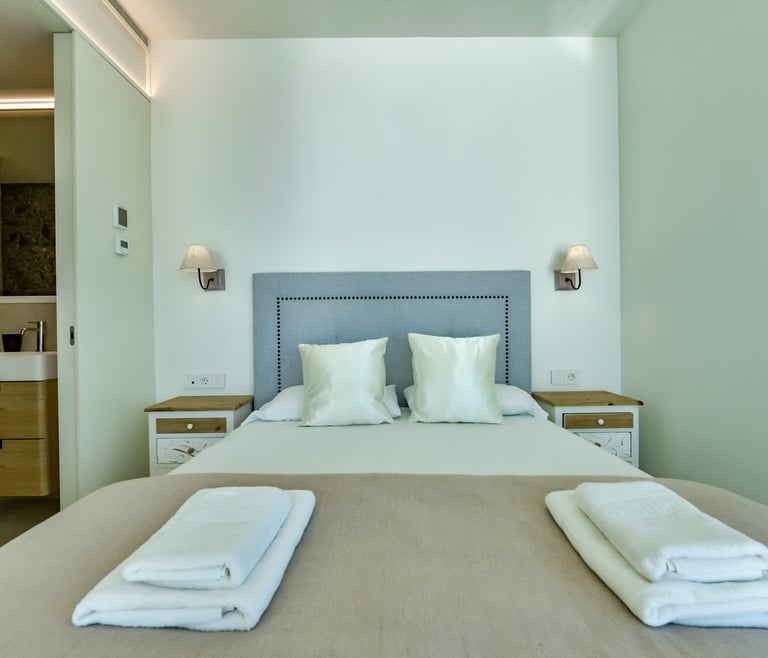 Vakantiewoning te huur bij de zee in Calpe, EVOLUTION en Calpe - kamers