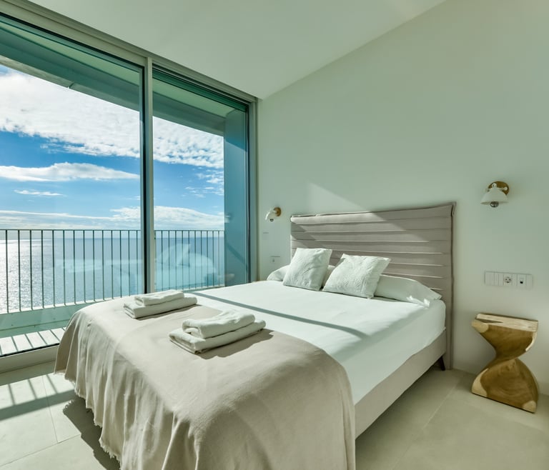 Vakantiewoning te huur bij de zee in Calpe, EVOLUTION en Calpe - kamers