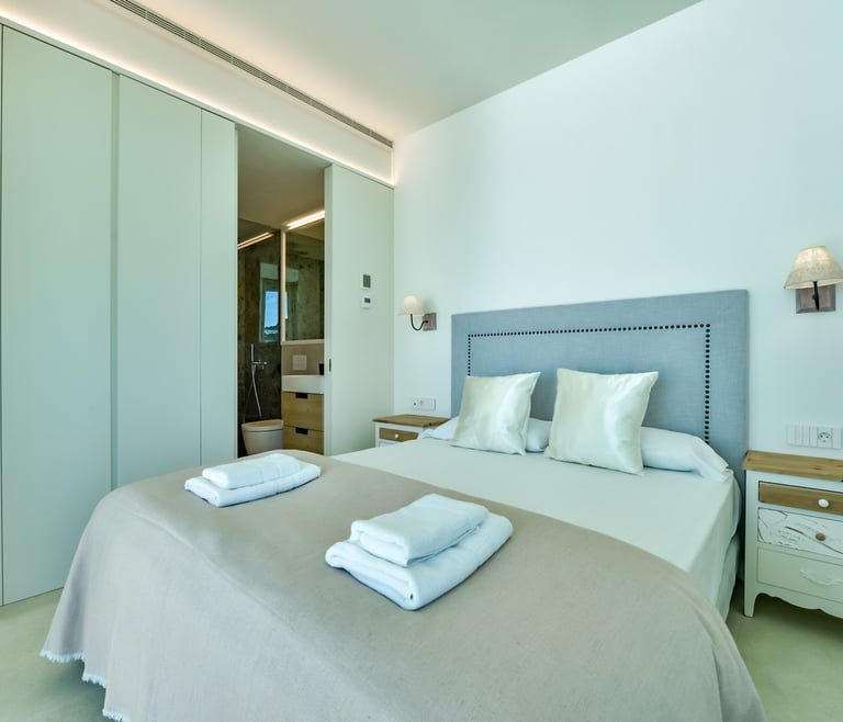 Vakantiewoning te huur bij de zee in Calpe, EVOLUTION en Calpe - kamers