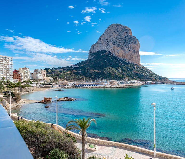 Vakantiewoning te huur bij de zee in Calpe, EVOLUTION en Calpe - Uitzichten