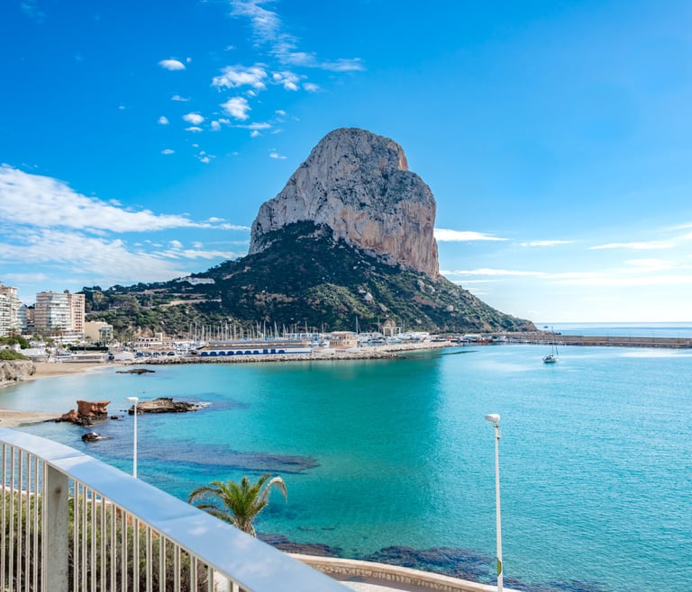Vakantiewoning te huur bij de zee in Calpe, EVOLUTION en Calpe - Uitzichten