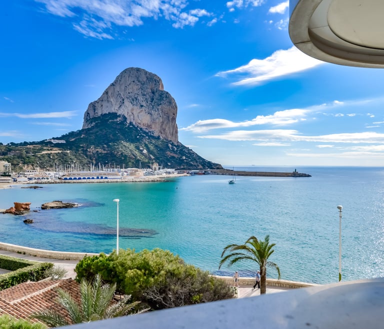 Vakantiewoning te huur bij de zee in Calpe, EVOLUTION en Calpe - Uitzichten