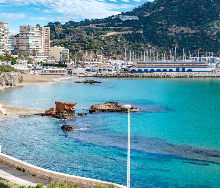 Vakantiewoning te huur bij de zee in Calpe, EVOLUTION en Calpe - Uitzichten