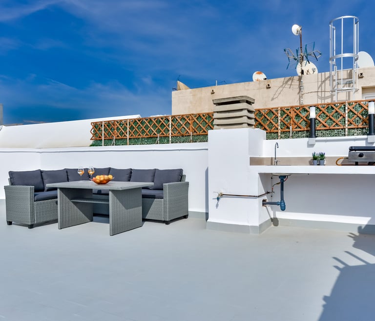 Appartement te huur in Calpe, PRINCESA en Calpe - Terras