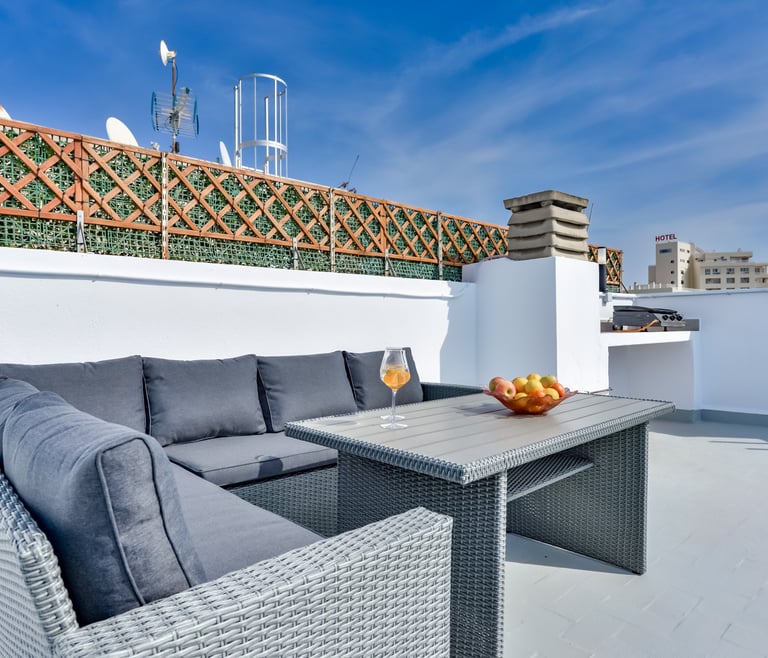 Appartement te huur in Calpe, PRINCESA en Calpe - Terras