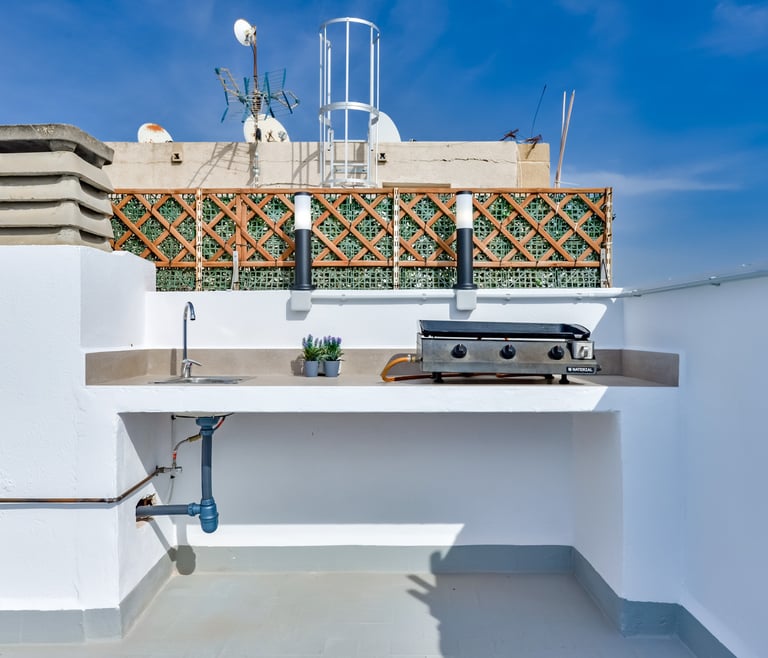 Appartement te huur in Calpe, PRINCESA en Calpe - Terras