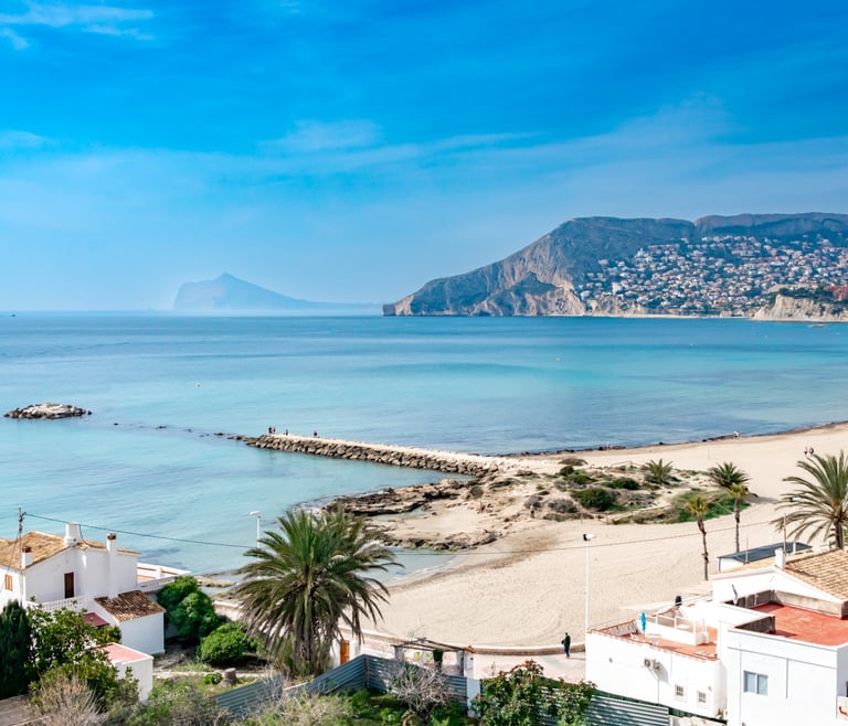 Appartement te huur in Calpe, PRINCESA en Calpe - Uitzichten