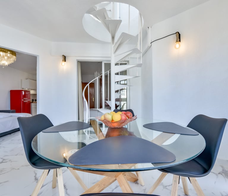 Appartement te huur in Calpe, PRINCESA en Calpe - Eetkamer