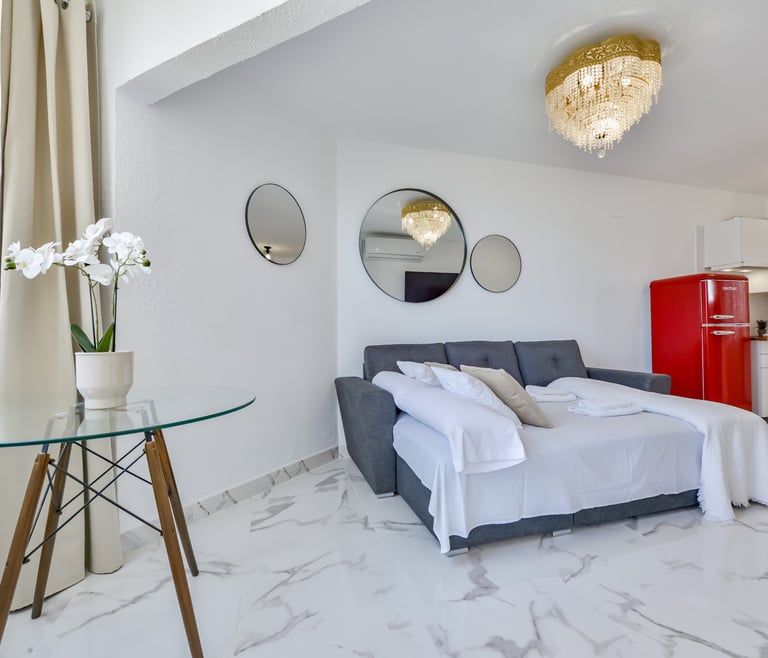 Appartement te huur in Calpe, PRINCESA en Calpe - Salon