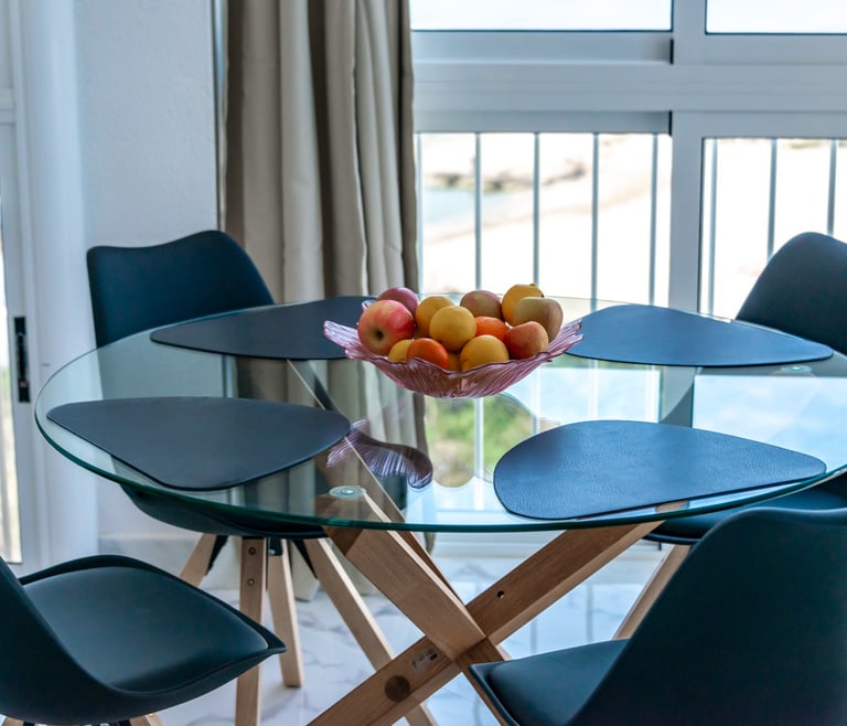 Appartement te huur in Calpe, PRINCESA en Calpe - Eetkamer