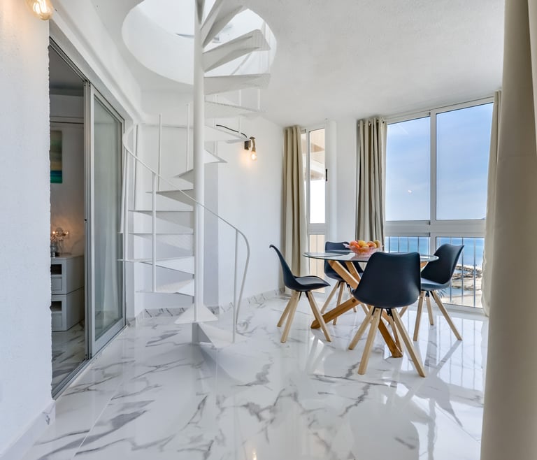 Appartement te huur in Calpe, PRINCESA en Calpe - Eetkamer