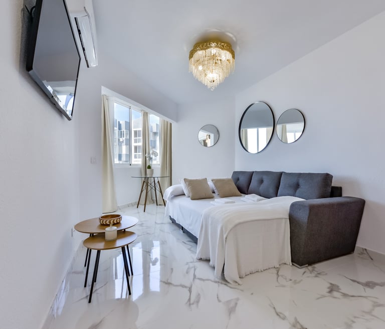 Appartement te huur in Calpe, PRINCESA en Calpe - Salon