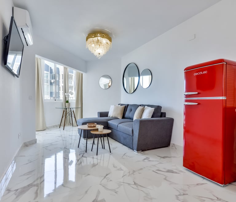 Appartement te huur in Calpe, PRINCESA en Calpe - Salon