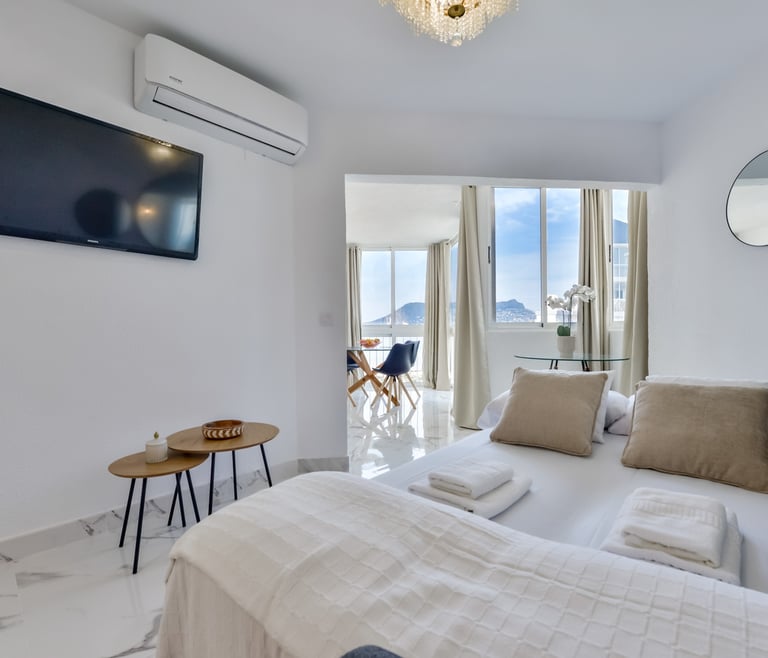 Appartement te huur in Calpe, PRINCESA en Calpe - Salon