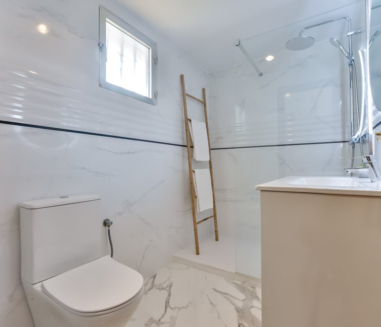 Appartement te huur in Calpe, PRINCESA en Calpe - Badkamer